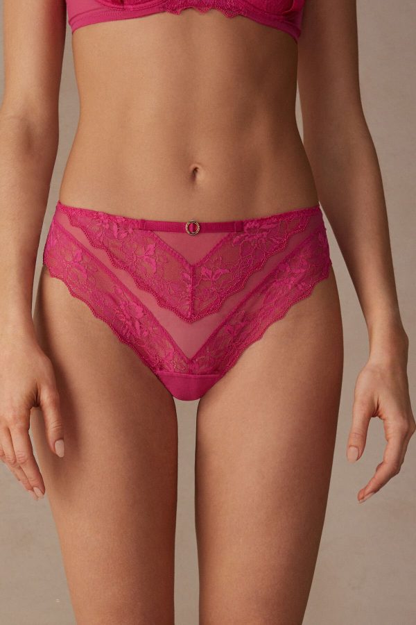 Boyshorts Intimissimi Fearless Femininity Hipster Damske Ruzove | SK-3068BUJSL