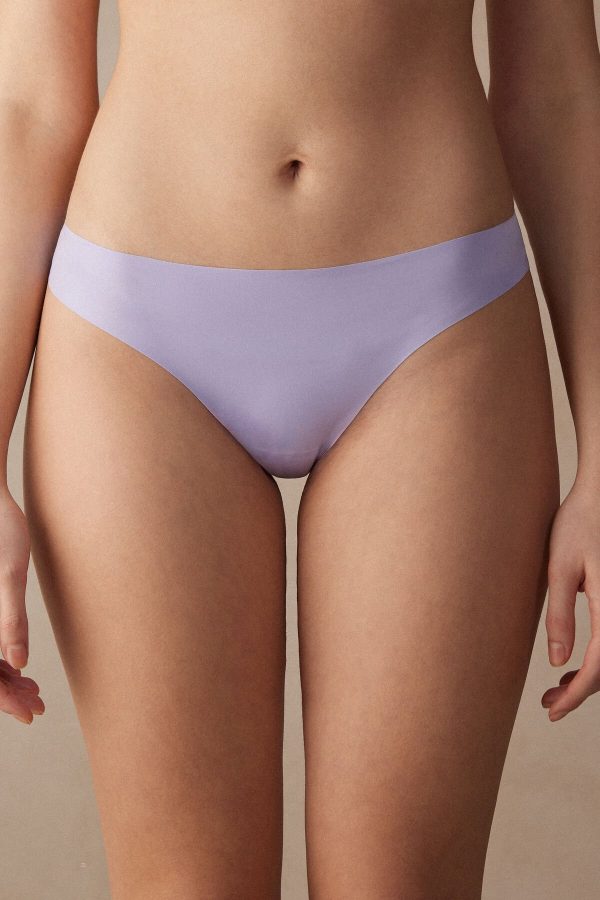 Brazilian Cut Intimissimi Brazilian Panties in Seamless Ultra Light Microfiber Damske Nachový | SK-8036ABLCG