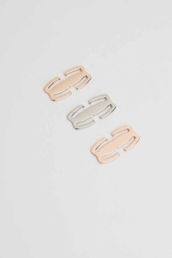 Doplnky Intimissimi Racerback Bra Clips Damske Metal Strieborne Zlate Ruzove | SK-2378FLNRE
