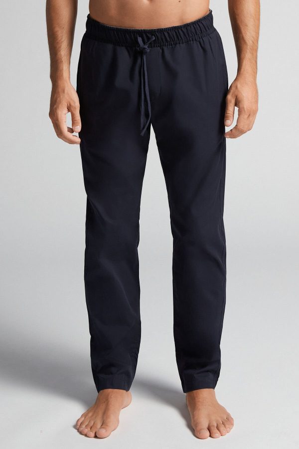 Nohavice Intimissimi Pants in Bavlnene Cloth Panske Modre | SK-3702FRSWP