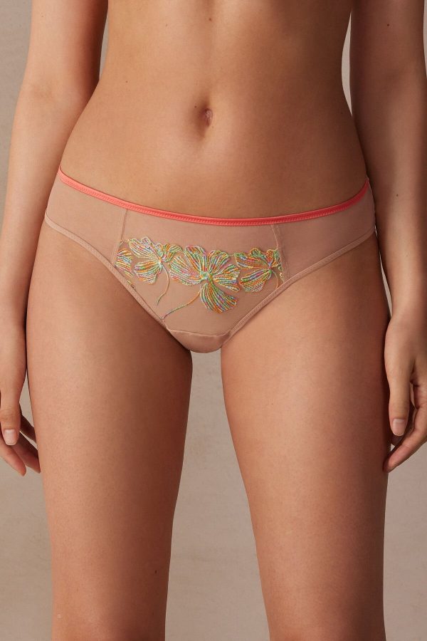 Nohavičky Do Bikín Intimissimi Candy Colors Panties Damske Viacfarebný Béžové | SK-5308HILGR