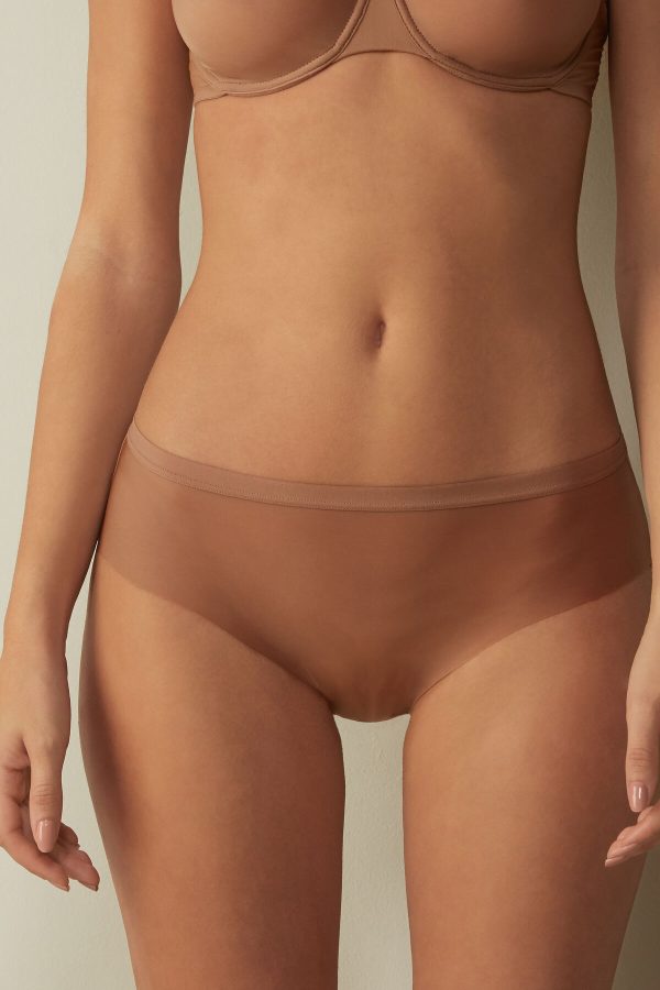 Nohavičky Do Bikín Intimissimi Invisible Touch Damske Béžové | SK-7516SKQEG