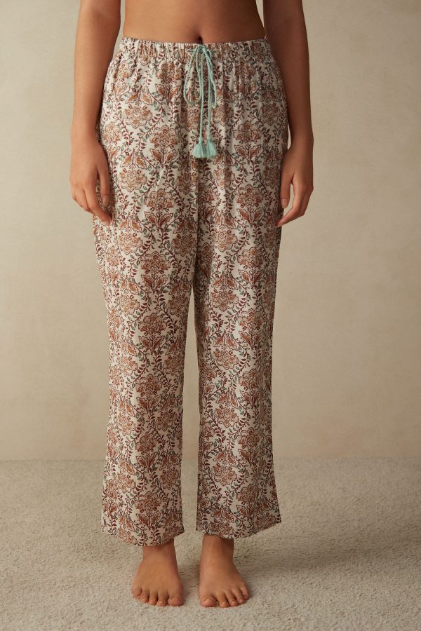 Pyžamo Dlhé Intimissimi Spices Garden Bavlnene Trousers Damske Viacfarebný | SK-3261WSBUE