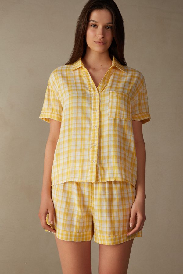 Pyžamo Krátke Intimissimi Yellow Submarine Kratke Sleeve Top Damske Žlté | SK-9318WIRTE